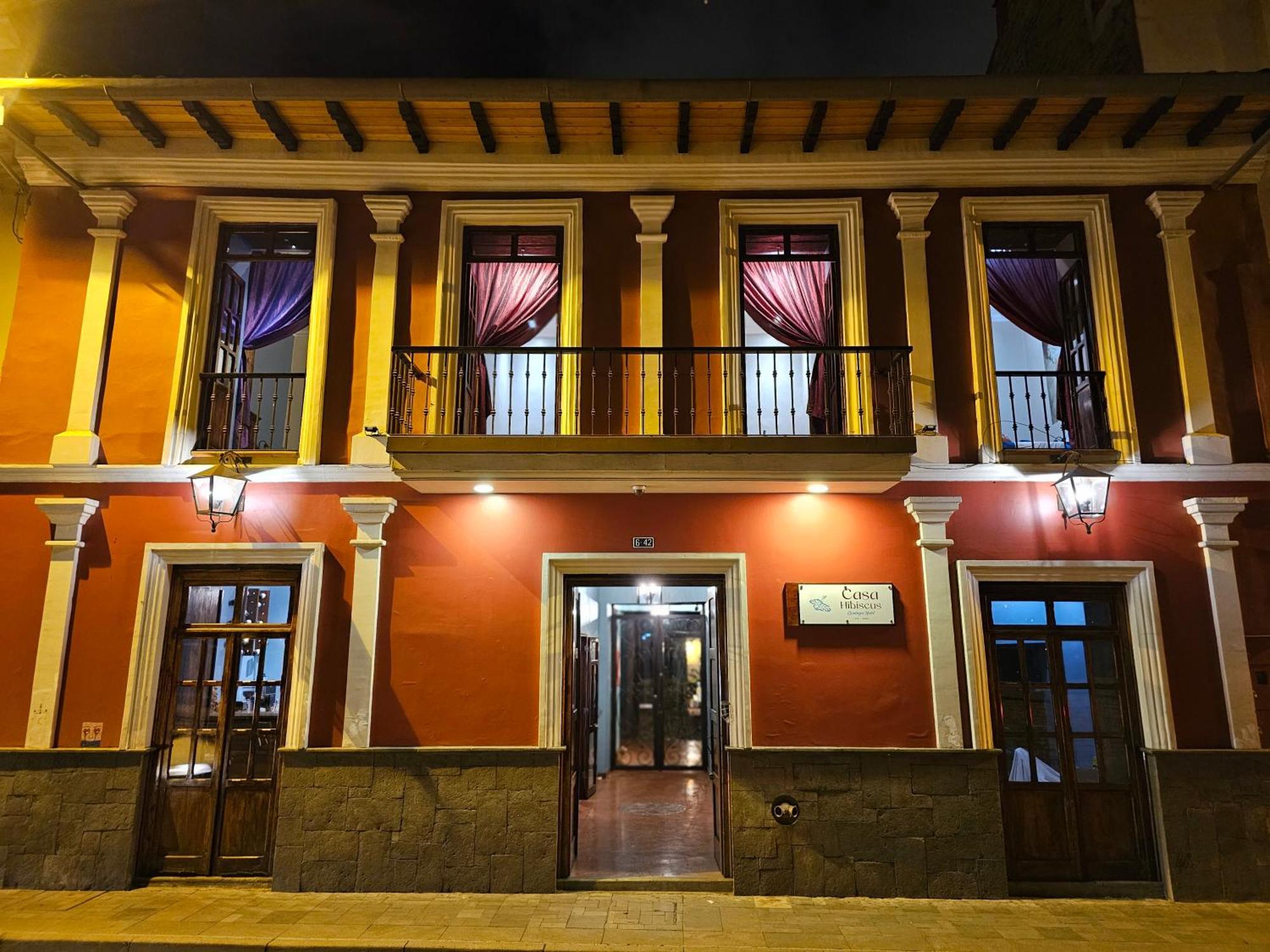 Casa Hibiscus Boutique Hotel Cuenca Buitenkant foto